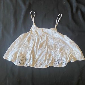 American Eagle Crop Blouse